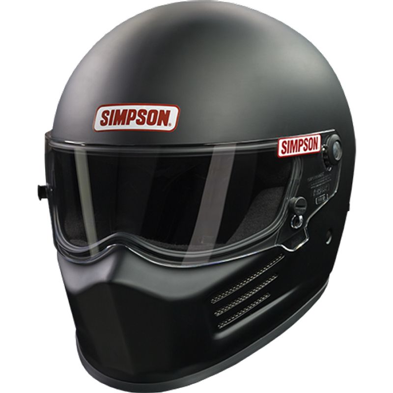 SIMPSON SAFETYHelmet Bandit XX-Large Flat Black SA2020