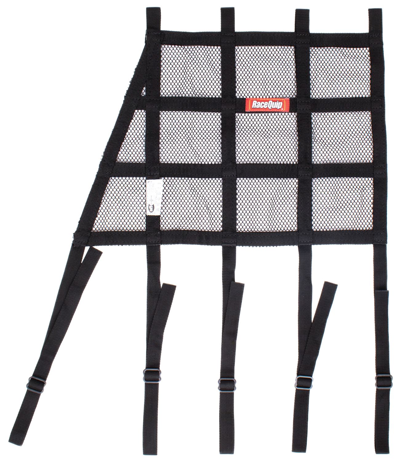 RACEQUIPWindow Net Mesh Angled Black SFI