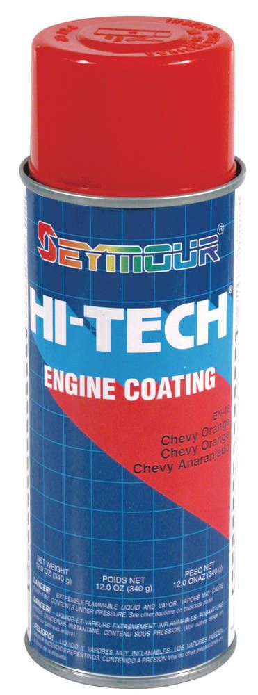SEYMOUR PAINTHi-Tech Engine Paints Chevy Orange