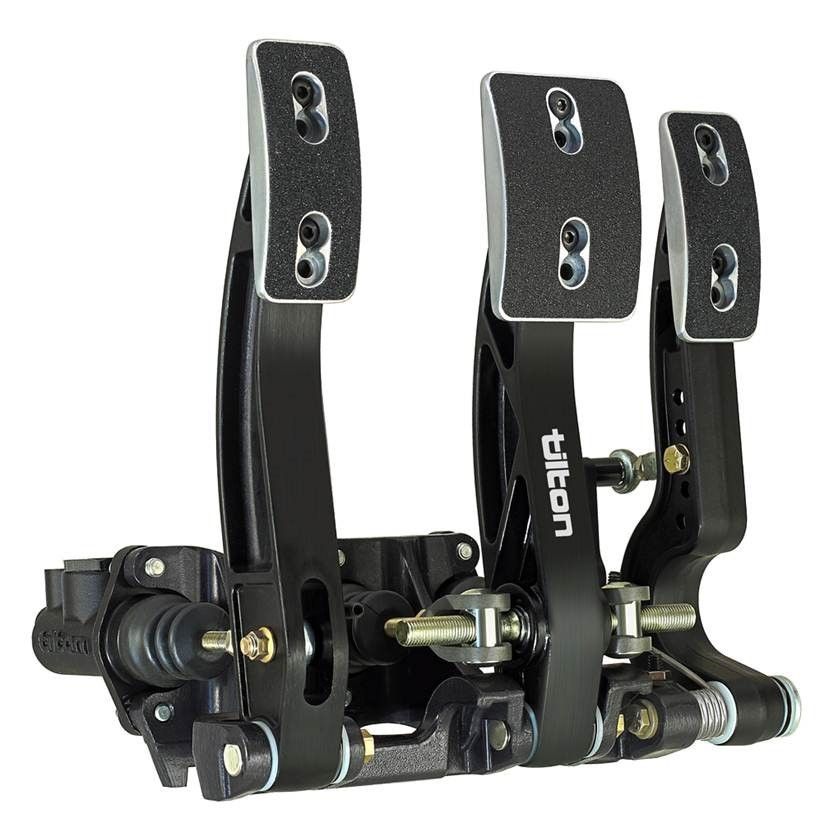 TILTON3 Pedal Set Alum Floor Mount