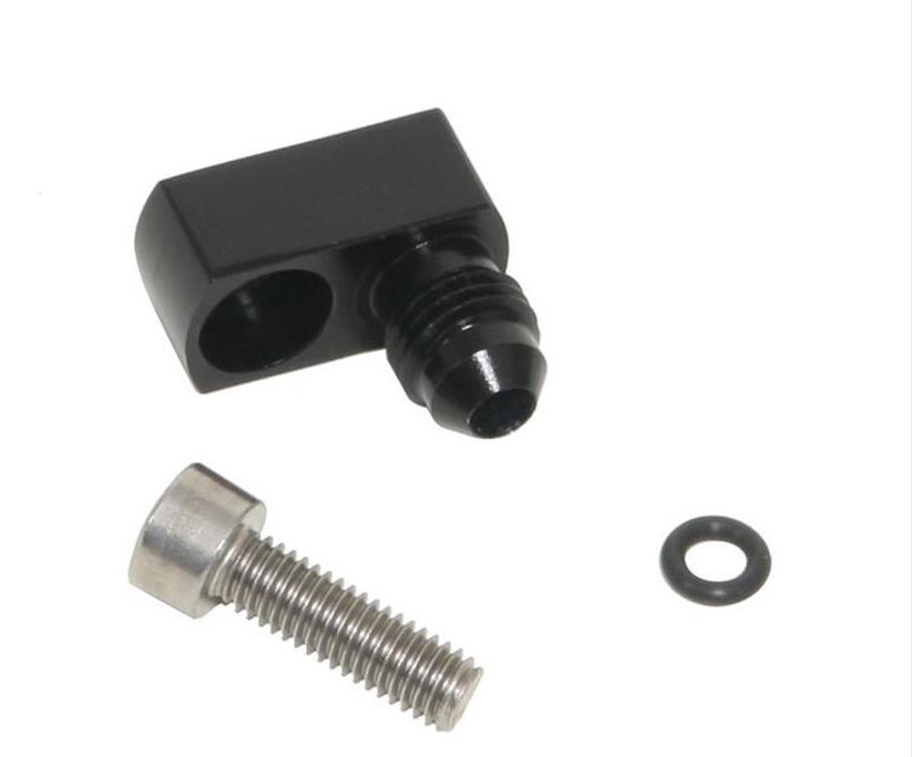 TRICK FLOWLS Engine Steam Line -4 AN Alum Black Each