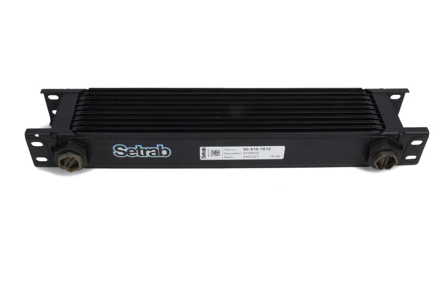 SETRAB OIL COOLERSSeries-9 Oil Cooler 10 Row w/M22 Ports