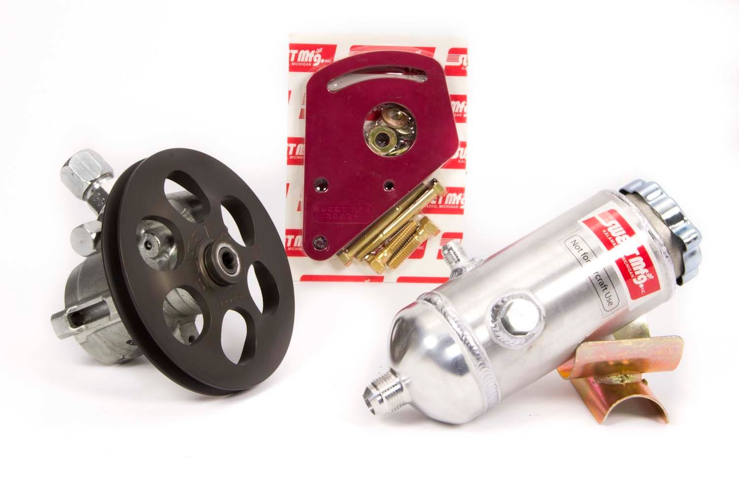 SWEETPower Steering Kit with Steel Pump Block Mnt