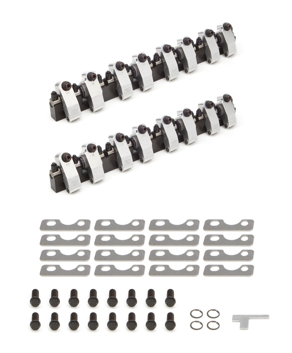 T AND D MACHINESBF Shaft Rocker Kit w/TFS3 High Port Heads