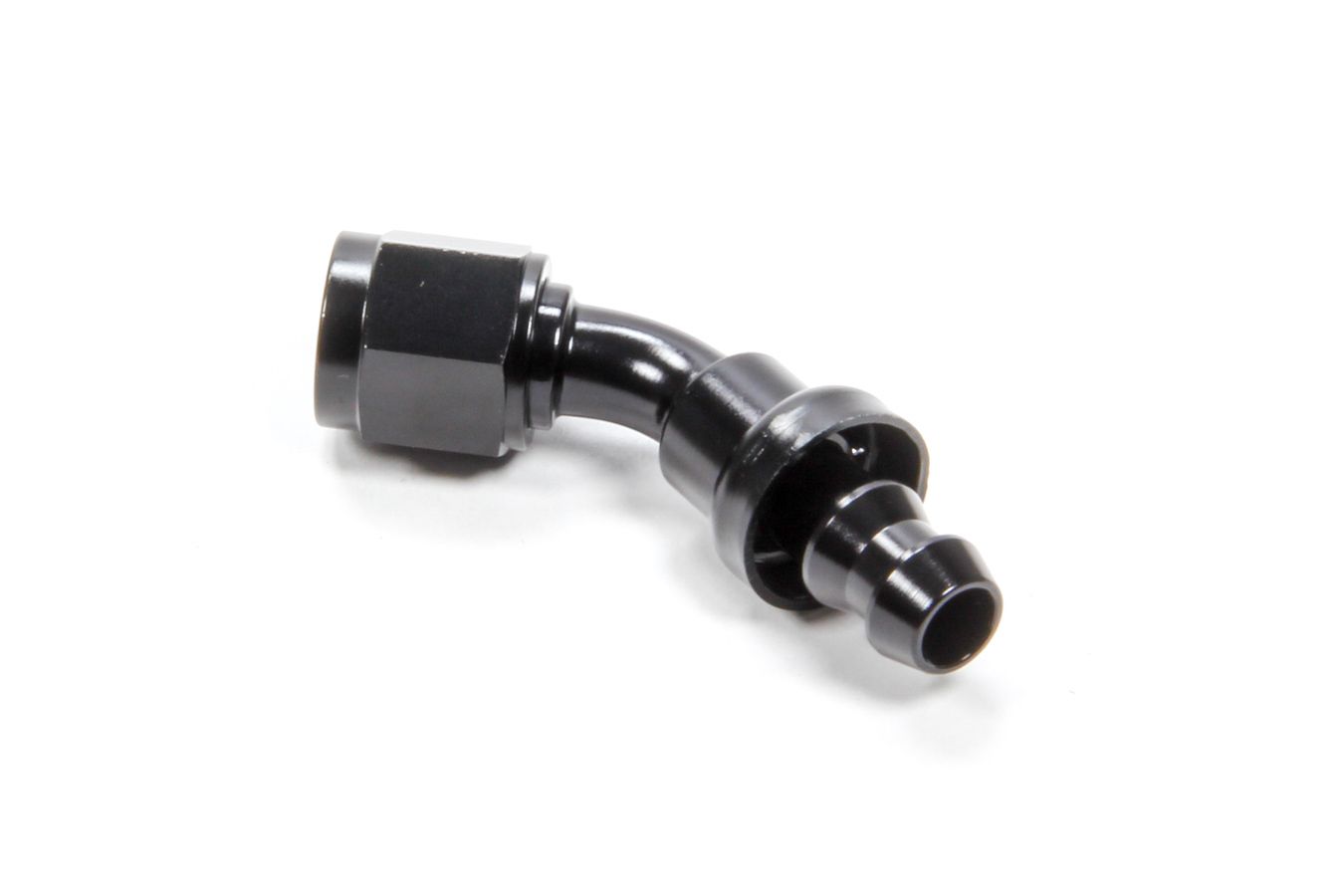 TRIPLE X RACE COMPONENTS#6 45 Degree Hose End Push Lock