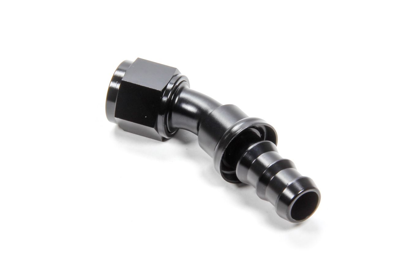 TRIPLE X RACE COMPONENTS#10 30 Degree Hose End Push Lock