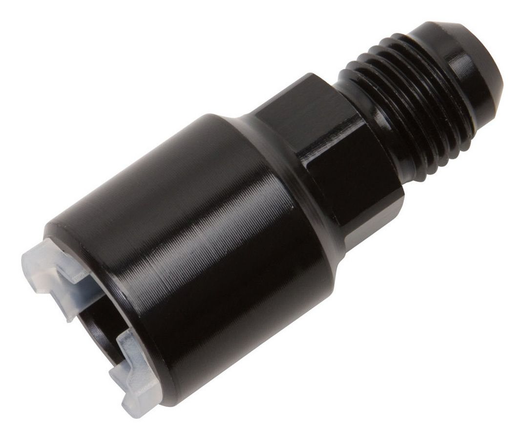 RUSSELLPush-On EFI Fitting #6 to 3/8in Hard Tube Black