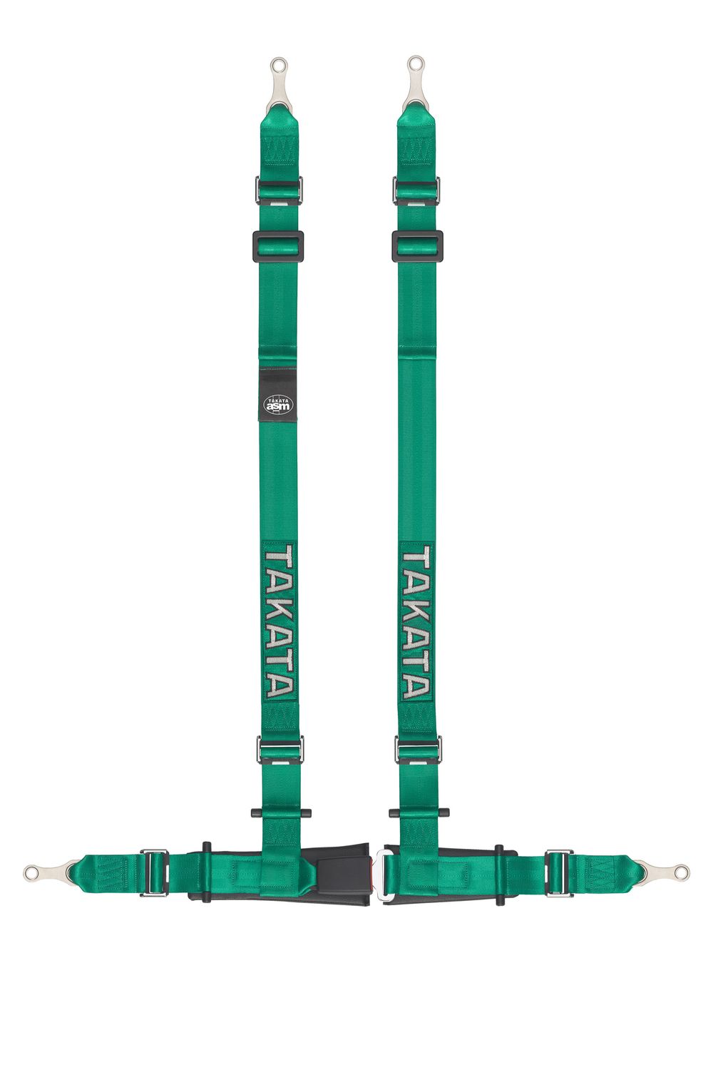 TAKATAHarness Drift 4 Pt Bolt- 2in Shldr & Lap Green
