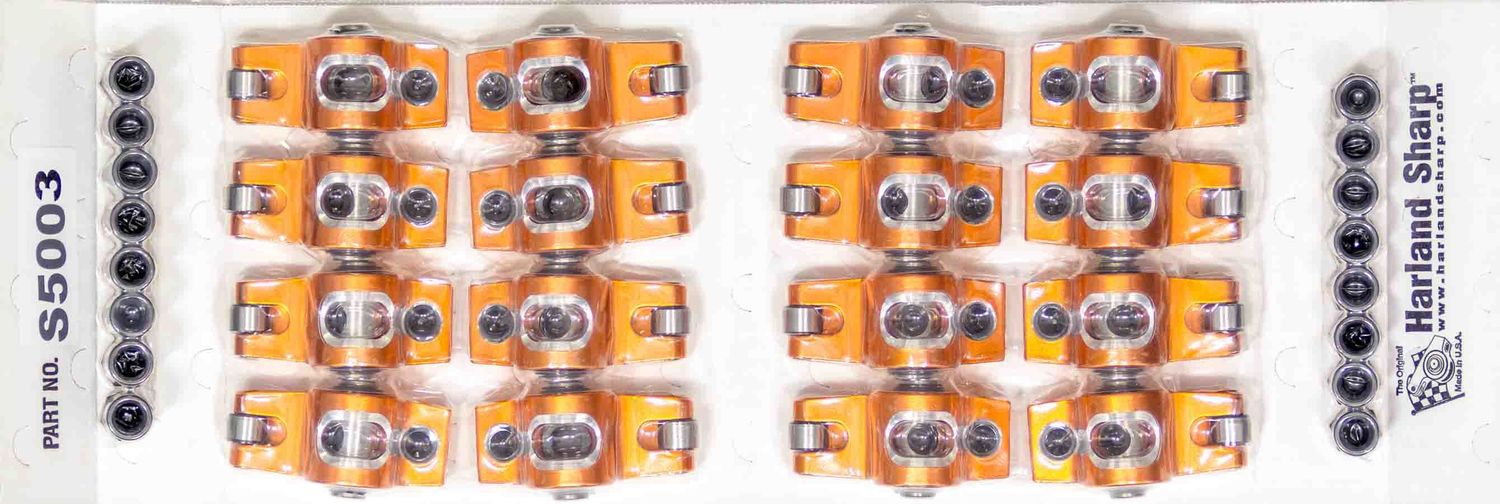 SHARP ROCKERSOlds Rocker Arm Set w/Edelbrock RPM Heads