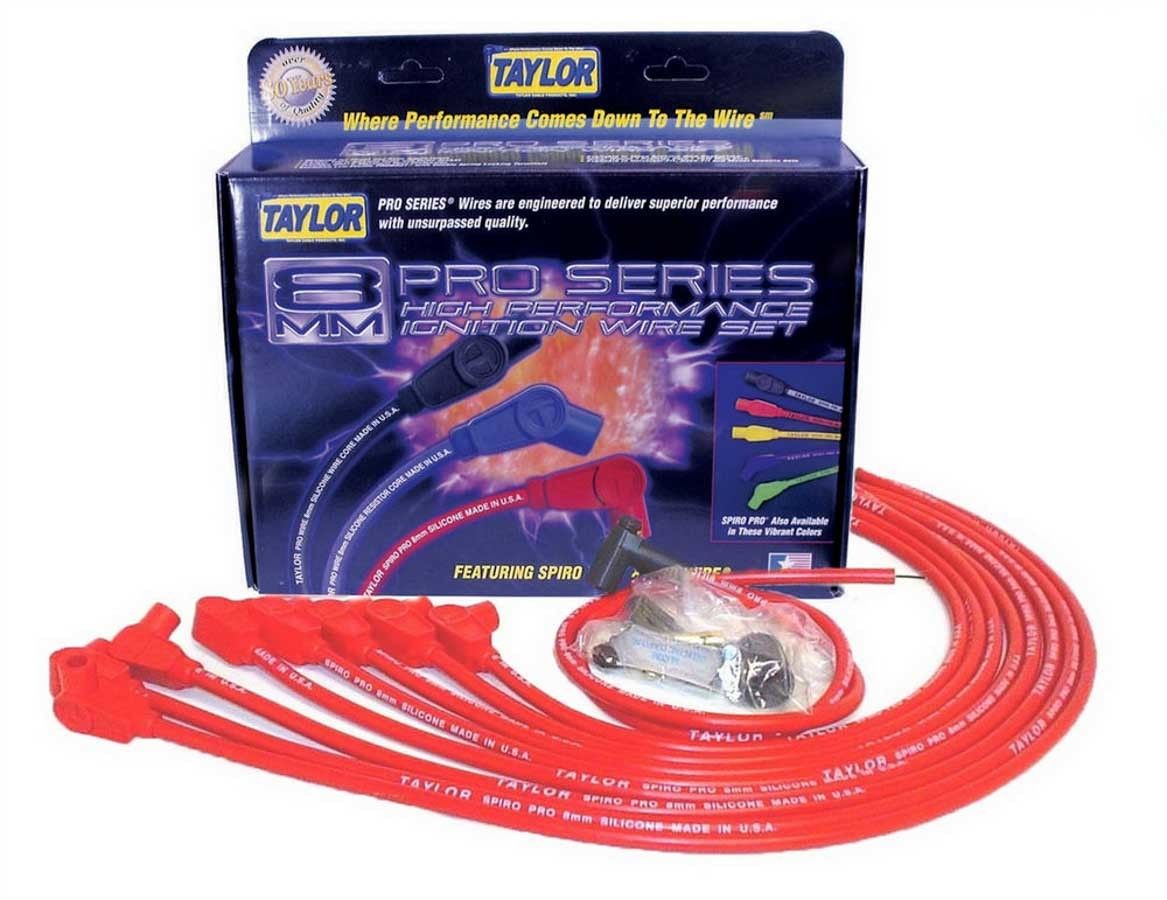 TAYLOR/VERTEXSBC 8MM Pro Race Wires- Red