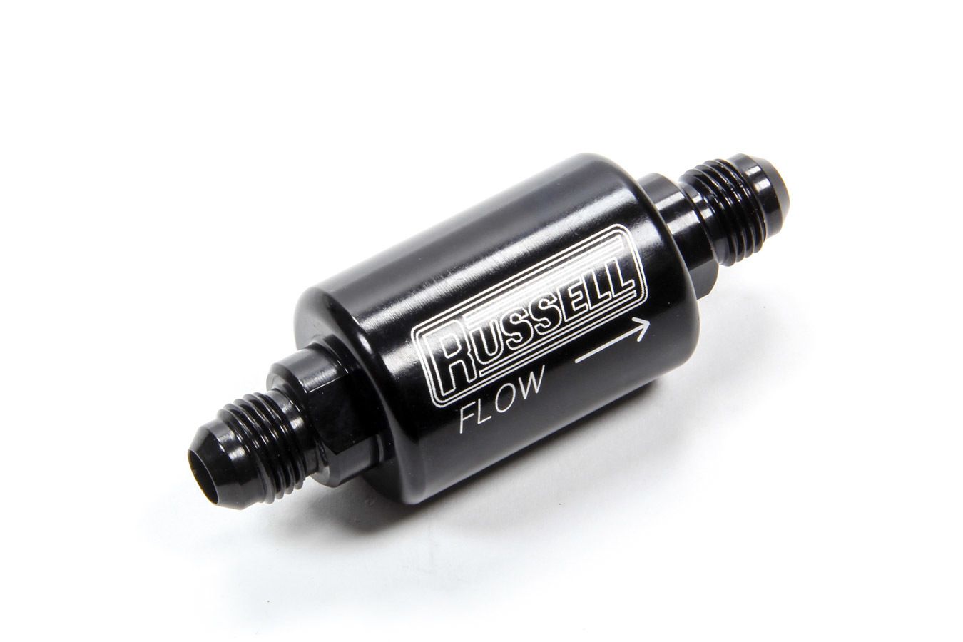 RUSSELLCheck Valve 6an Male to 6an Male Black Anodize