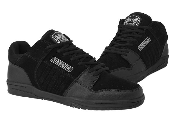 SIMPSON SAFETY Shoe Black Top Size 11 Black