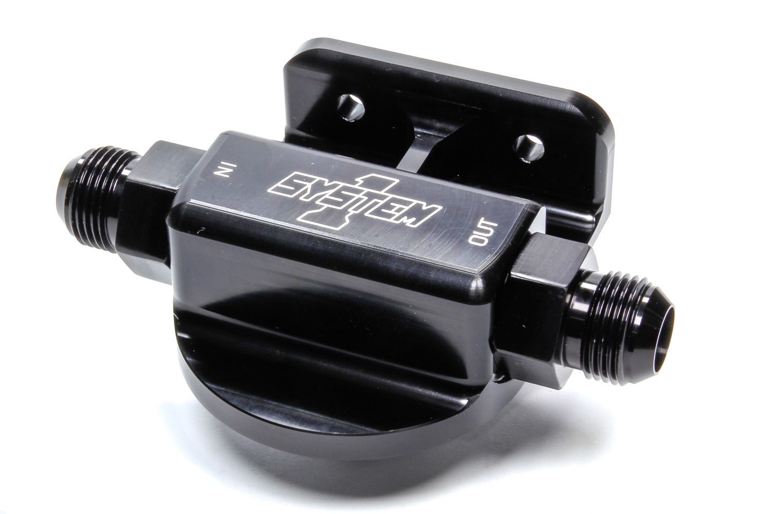 SYSTEM ONERemote Oil Filter Mount w/LH Side 12an Port