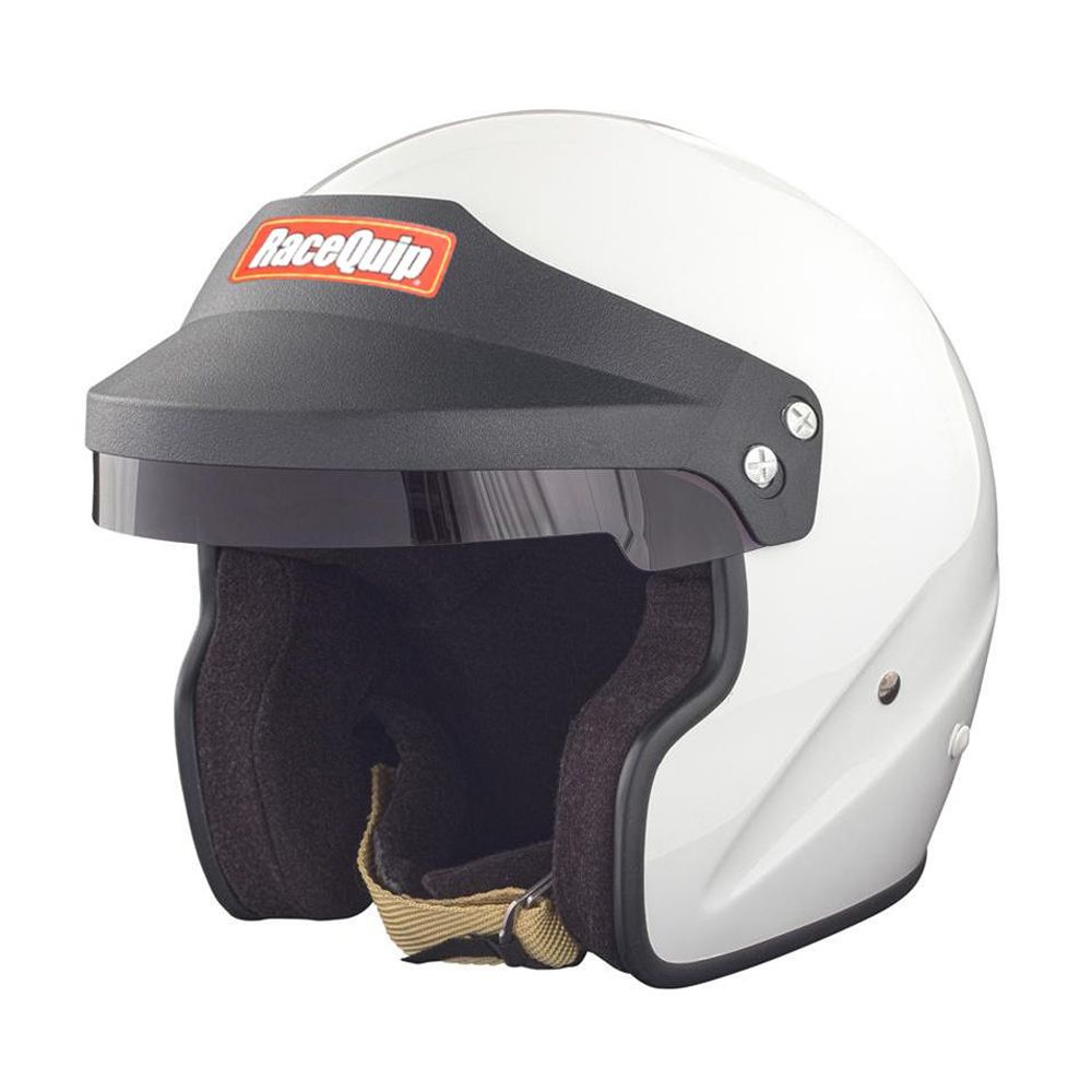 RACEQUIPHelmet Open Face XX- Large White SA2020