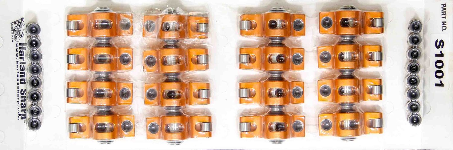 SHARP ROCKERSSBC Rocker Arms - 1.6 Ratio 7/16 Stud