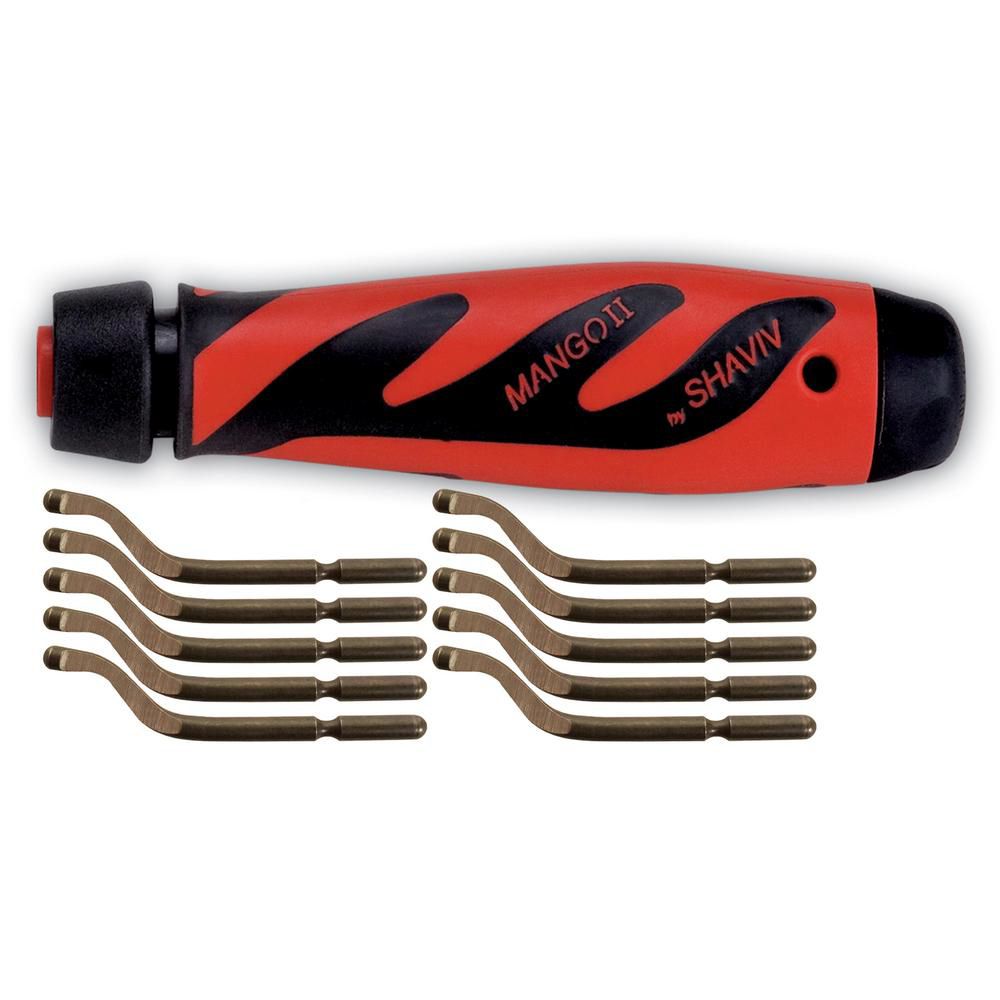 SHAVIV USABonus Pack Handle Plus 10 E100 Blades