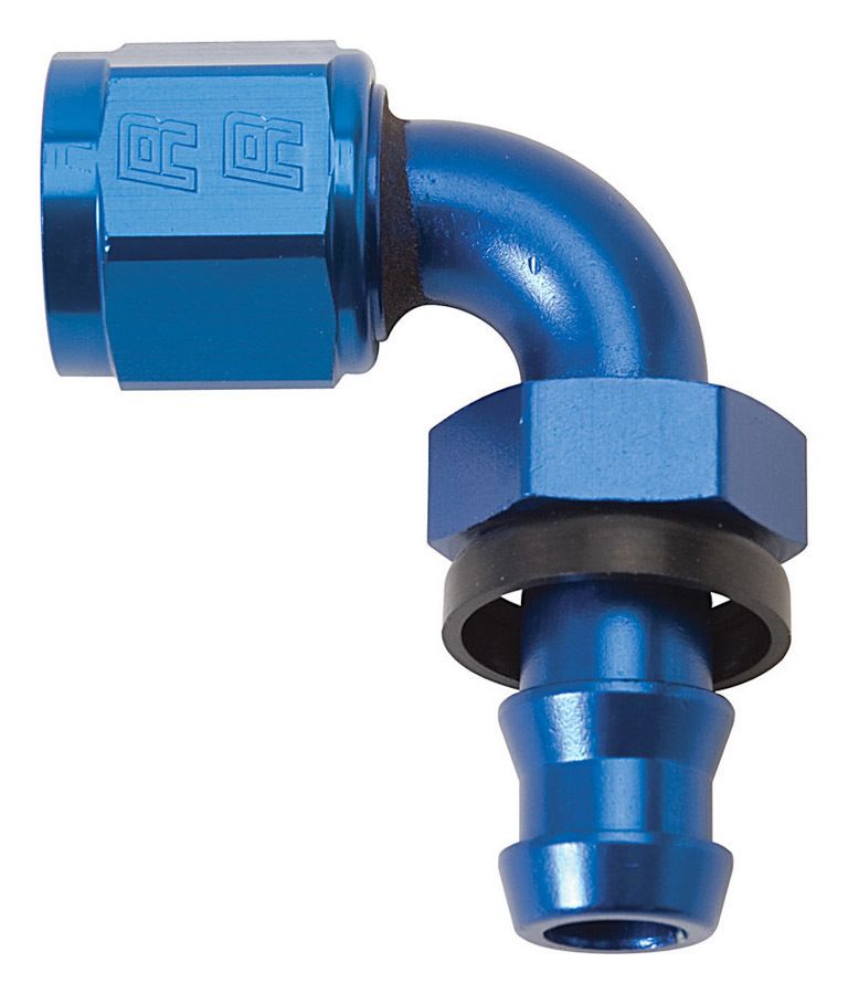 RUSSELL#6 90 Deg Twist-Lok Hose End