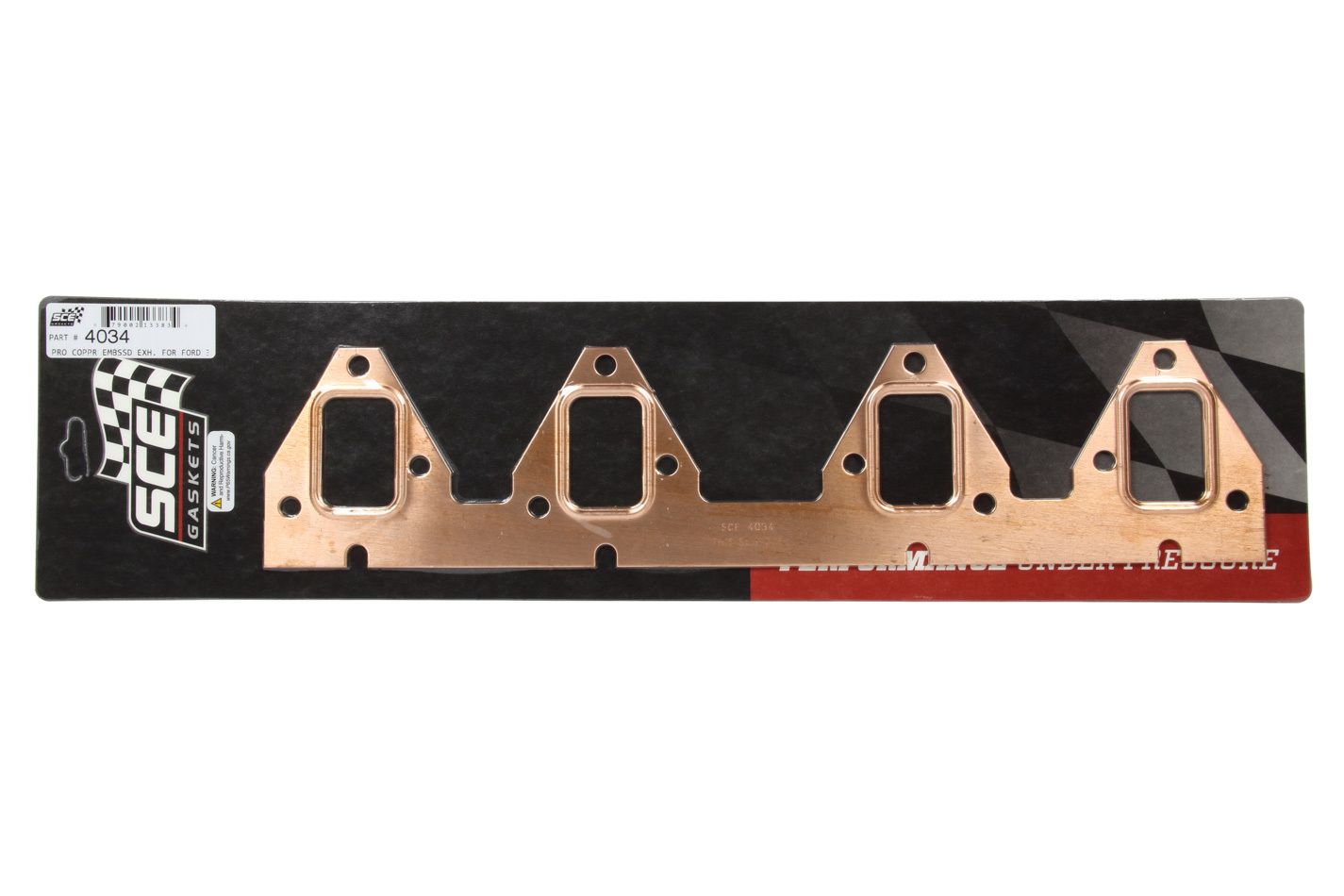 SCE GASKETSFord FE Copper Exhaust Gasket Set