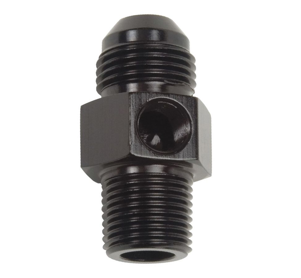 RUSSELLP/C #6 to 3/8 NPT Str Adptr Fitting w/ 1/8 NPT
