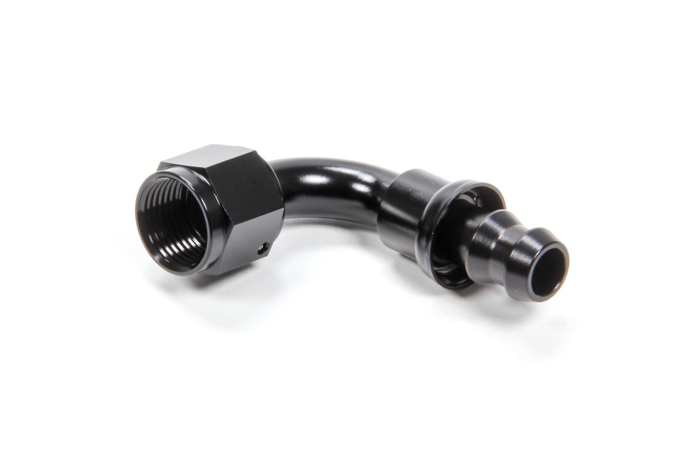 TRIPLE X RACE COMPONENTS#8 90 Degree Hose End Push Lock