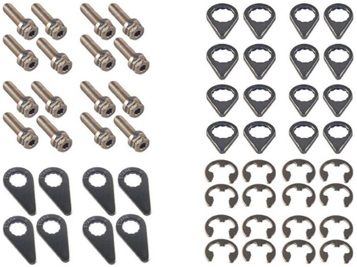 STAGE 8 FASTENERSHeader Bolt Kit - 6pt. 8mm-1.25 x 25mm (16)