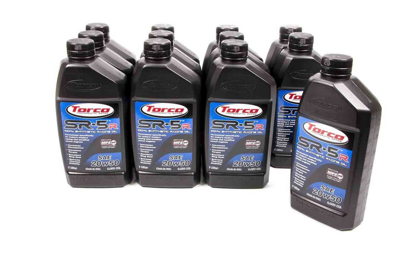 TORCOSR-5 Synthetic Oil 20w50 Case/12-1 Liter