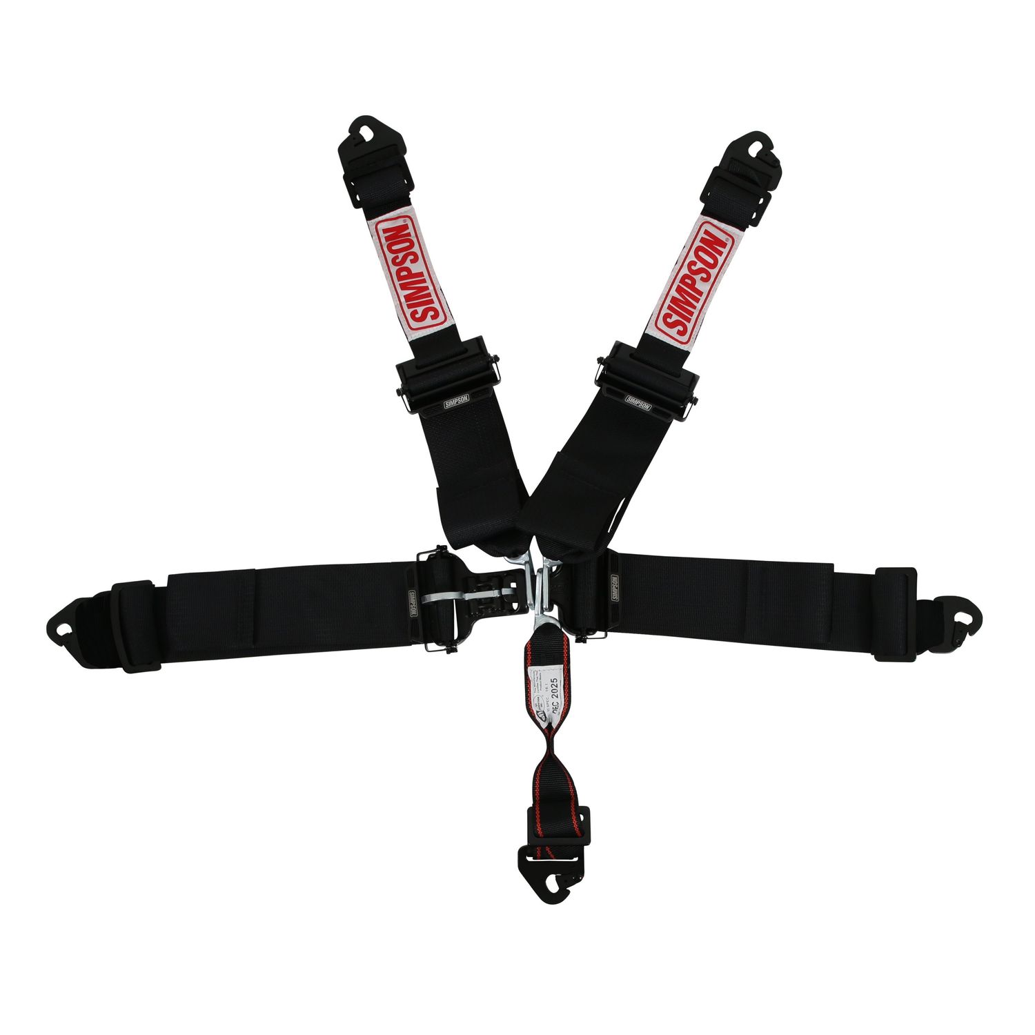 SIMPSON SAFETYHarness 5pt LL Pull-Down 3in / 2in Hans Shldr