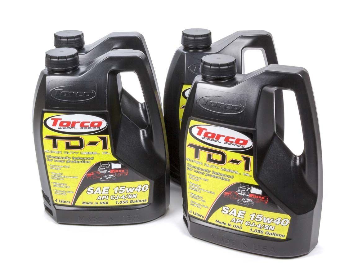 TORCOTD-1 Super Diesel 15w40 Case 4 x 4-Liter Bottles