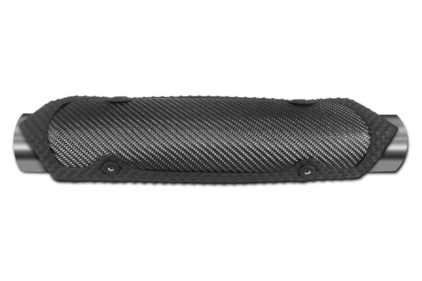 THERMO-TEC Clamp On Heat Shield 3. 75in x 11.75in Black