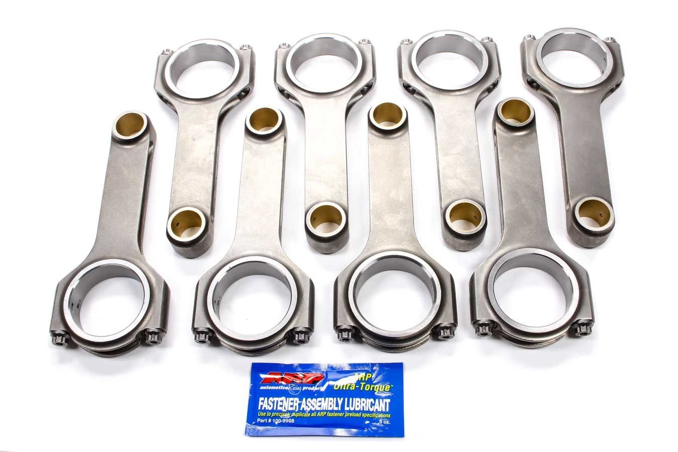 SCAT ENTERPRISESBBC 4340 Forged H-Beam Rods 6.385 w/ARP2000