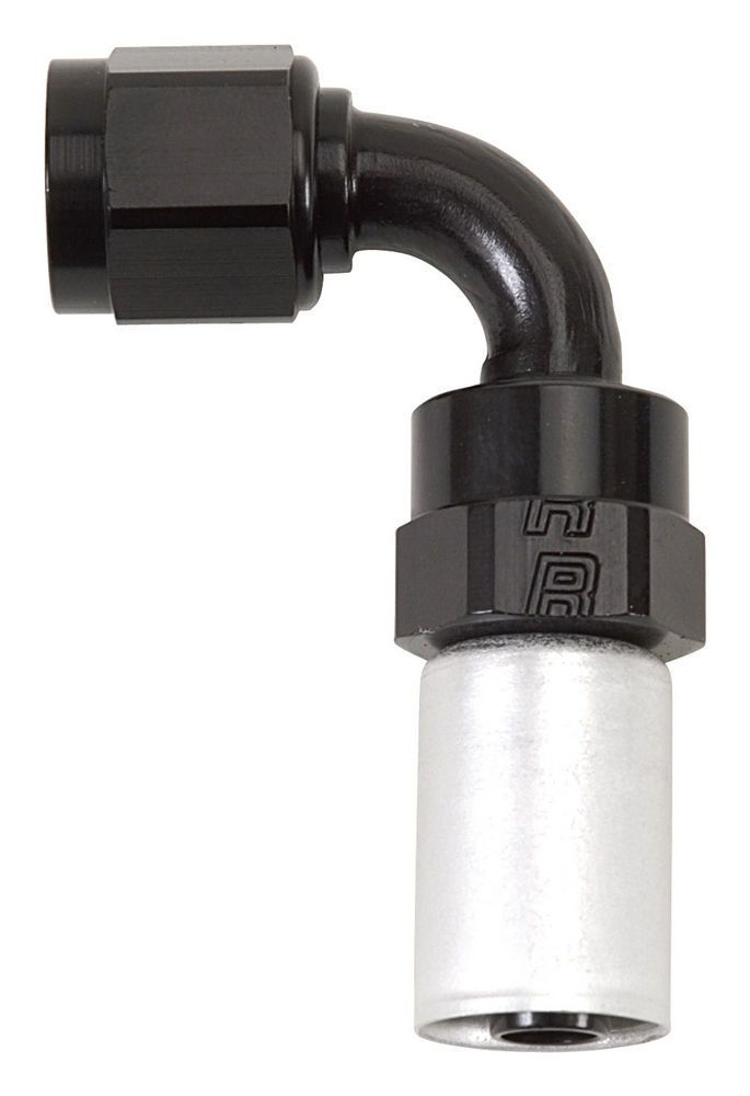 RUSSELL#12 90 Deg Hose Fitting P/C Crimp-On