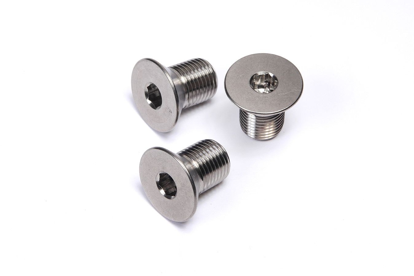 Ti22 PERFORMANCE Front Rotor Bolts 3pcs Titanium 1/2inx20 1in