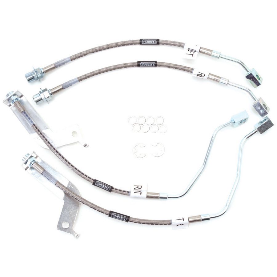 RUSSELLBrake Hose Kit Ford 99-04 Mustang