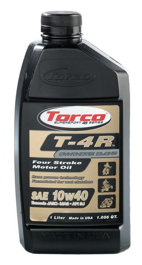 TORCOT-4R Four Stroke Oil 10w 40-1-Liter Bottle