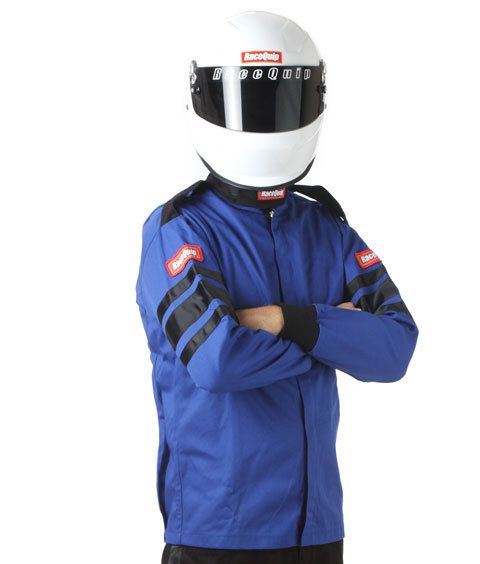 RACEQUIPBlue Jacket Single Layer Medium