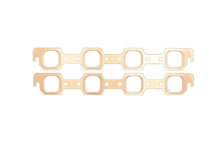SCE GASKETSPro Copper Exhaust Gskt - SBF w/Brodix Heads
