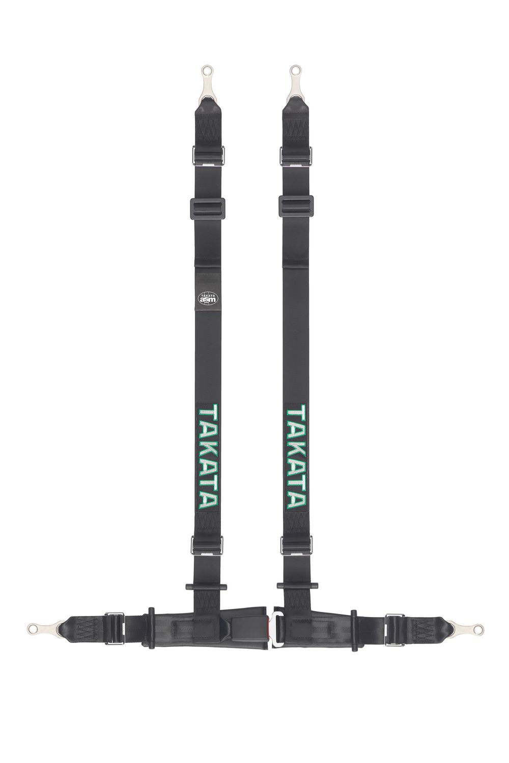 TAKATAHarness Drift 4 Pt Bolt- In 2in Shldr & Lap Black