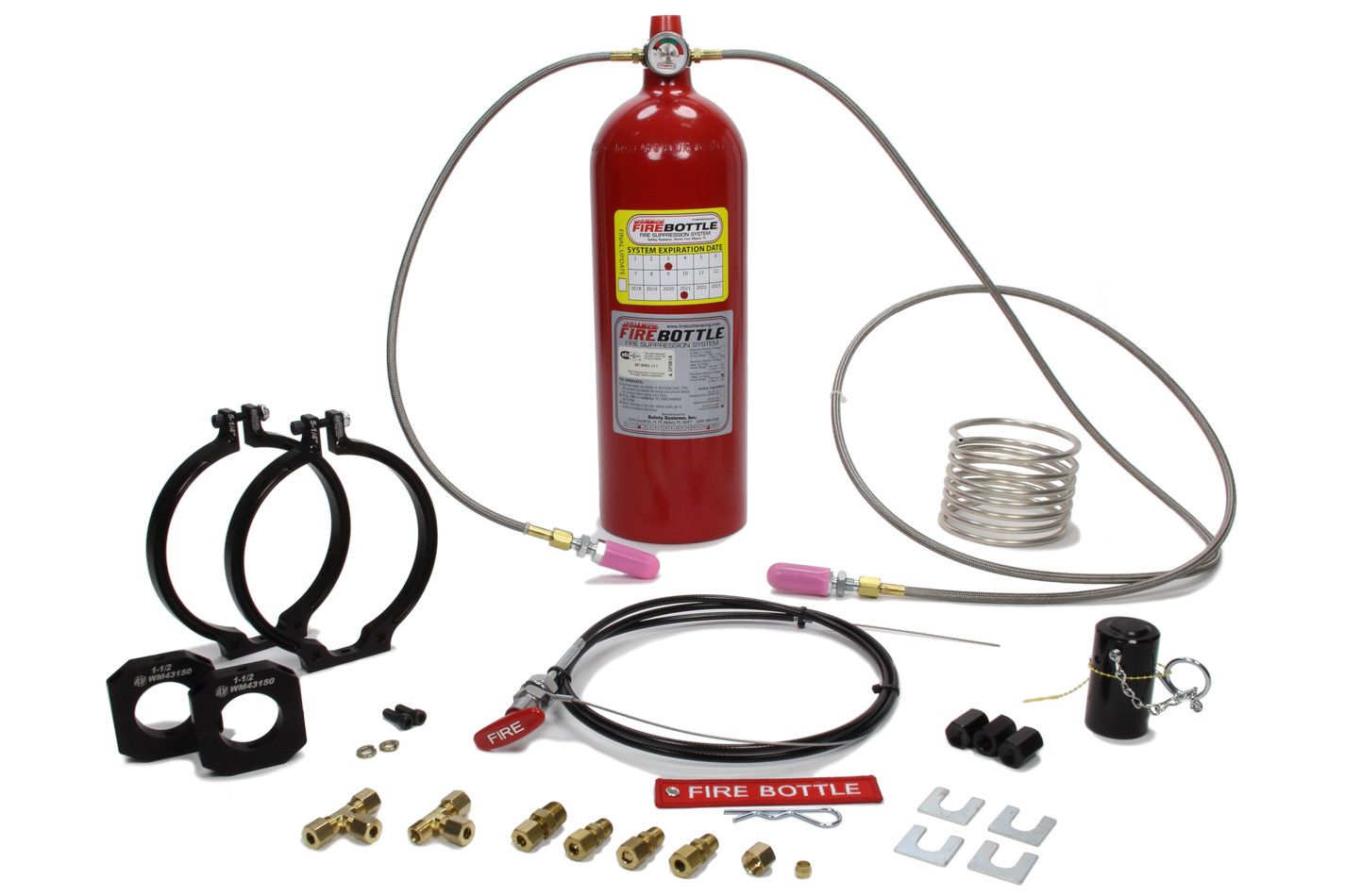 SAFETY SYSTEMSFire Bottle System 10lb Automatic & Manual FE36