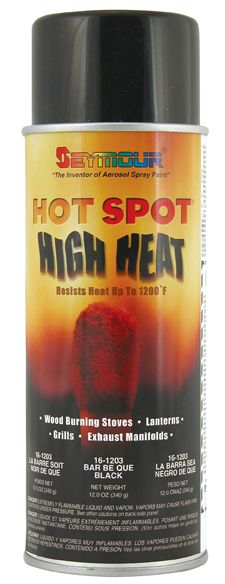 SEYMOUR PAINTHot Spot High Temp Paint Black