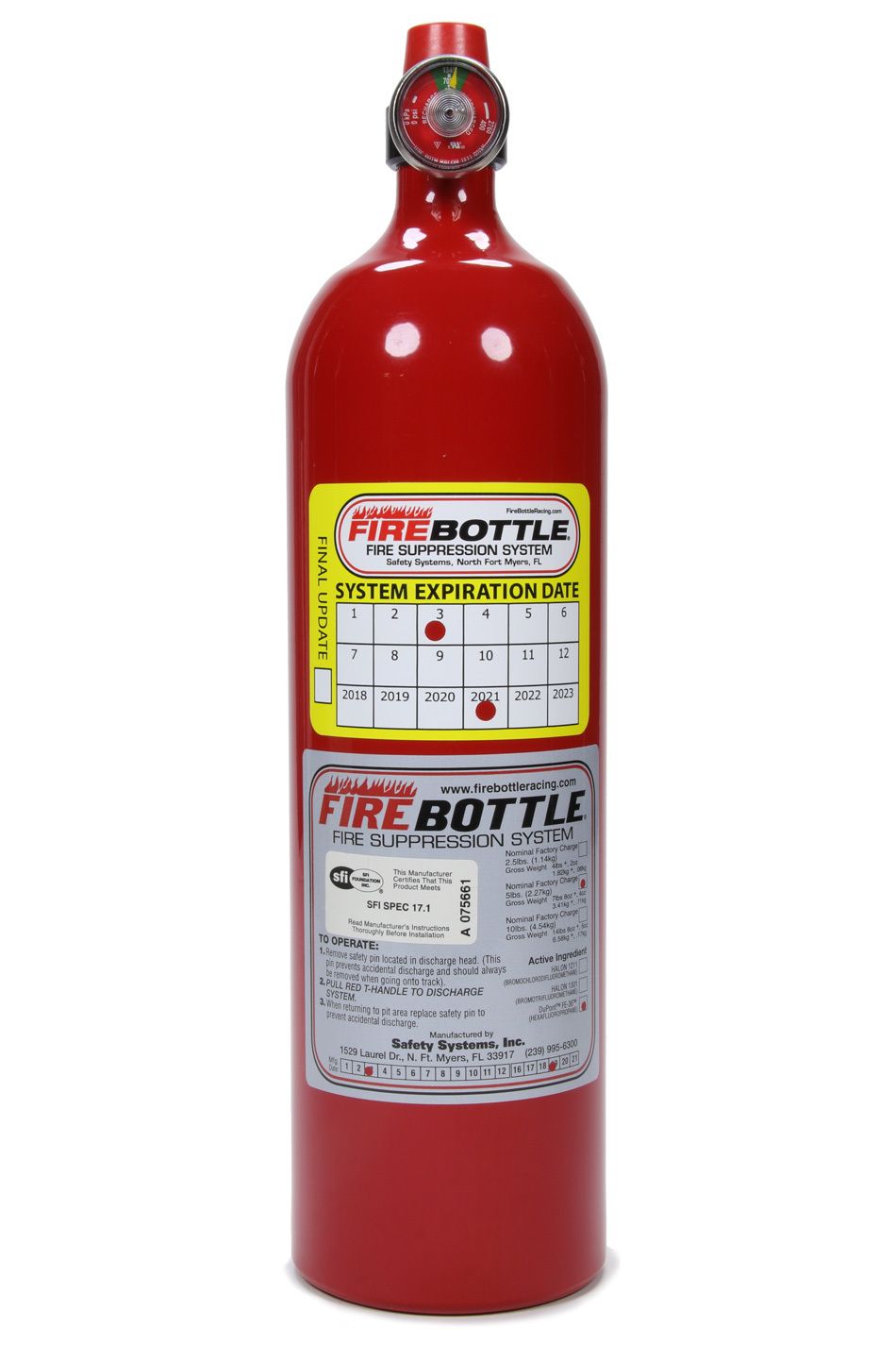 SAFETY SYSTEMSSpare Bottle 5lb