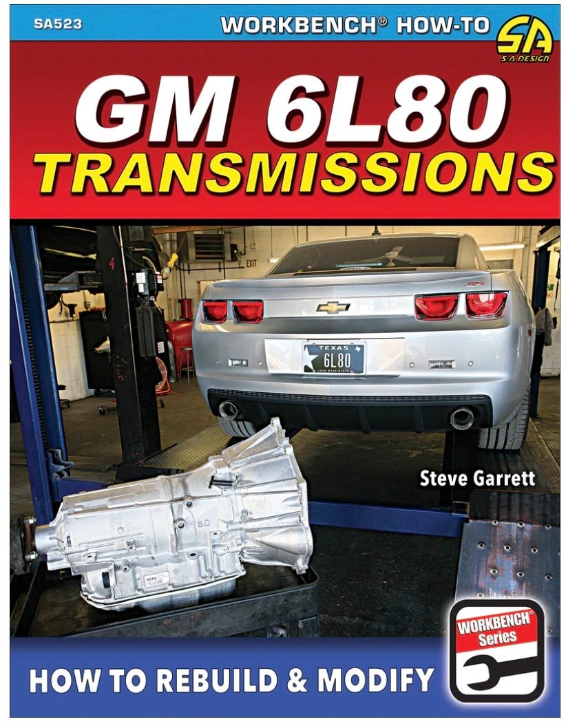 S-A BOOKSHow To Rebuild/Modify GM 6L80 Transmission