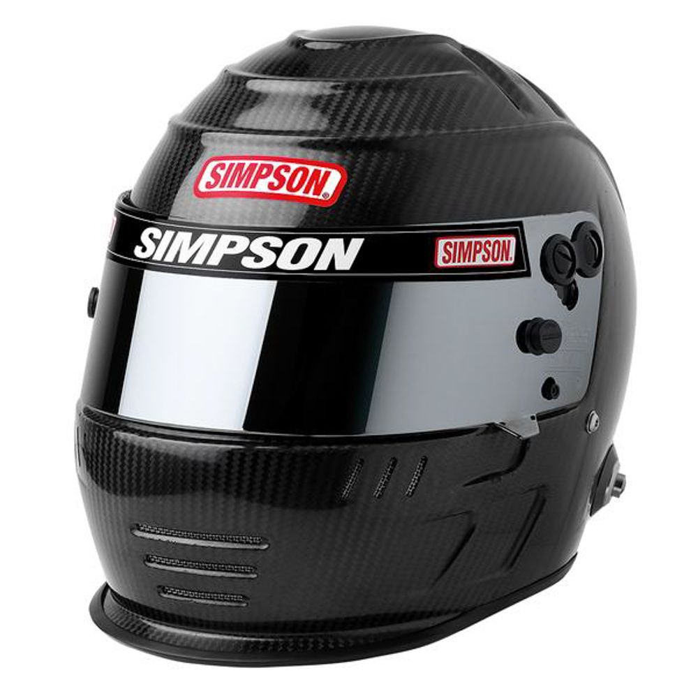 SIMPSON SAFETYHelmet Speedway Shark 7-1/2 Carbon SA2020