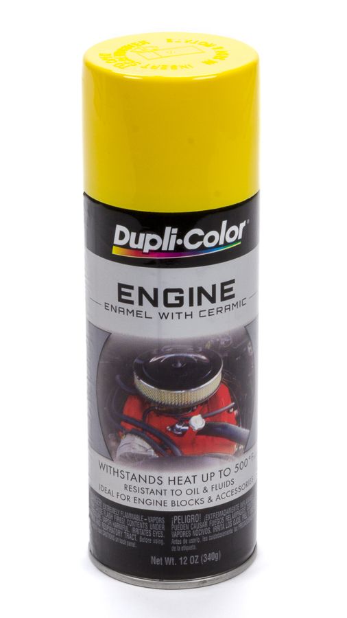 DUPLI-COLOR/KRYLONDaytona Yellow Engine Paint 12oz