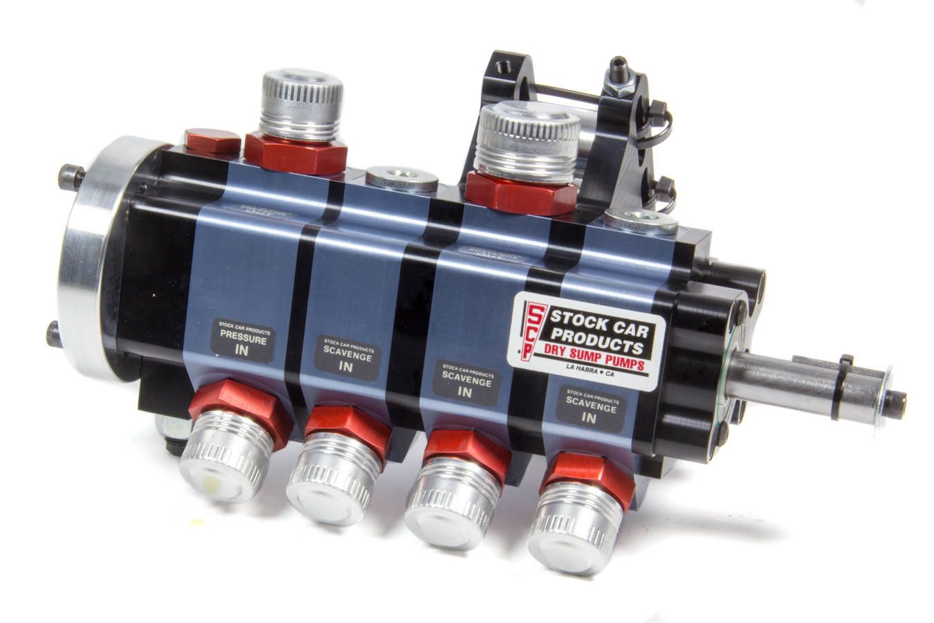 STOCK CAR PROD-OIL PUMPS4 Stage Dry Sump Pump Bert/Brinn Mount