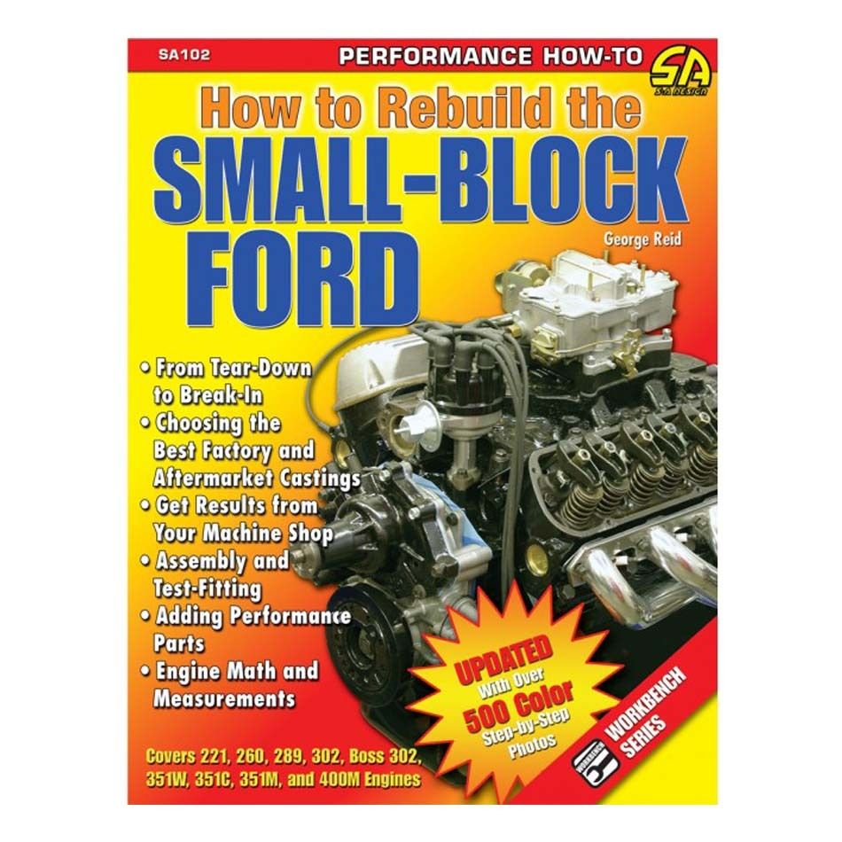 S-A BOOKSHow To Rebuild The Small Block Ford