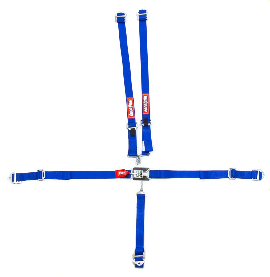 RACEQUIP5pt Harness Set Jr LL Blue