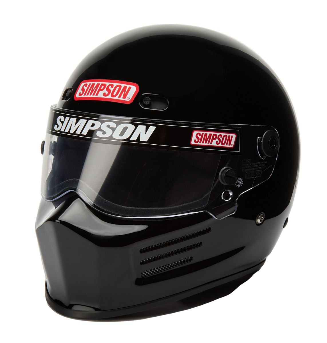 SIMPSON SAFETYHelmet Super Bandit Large Black SA2020