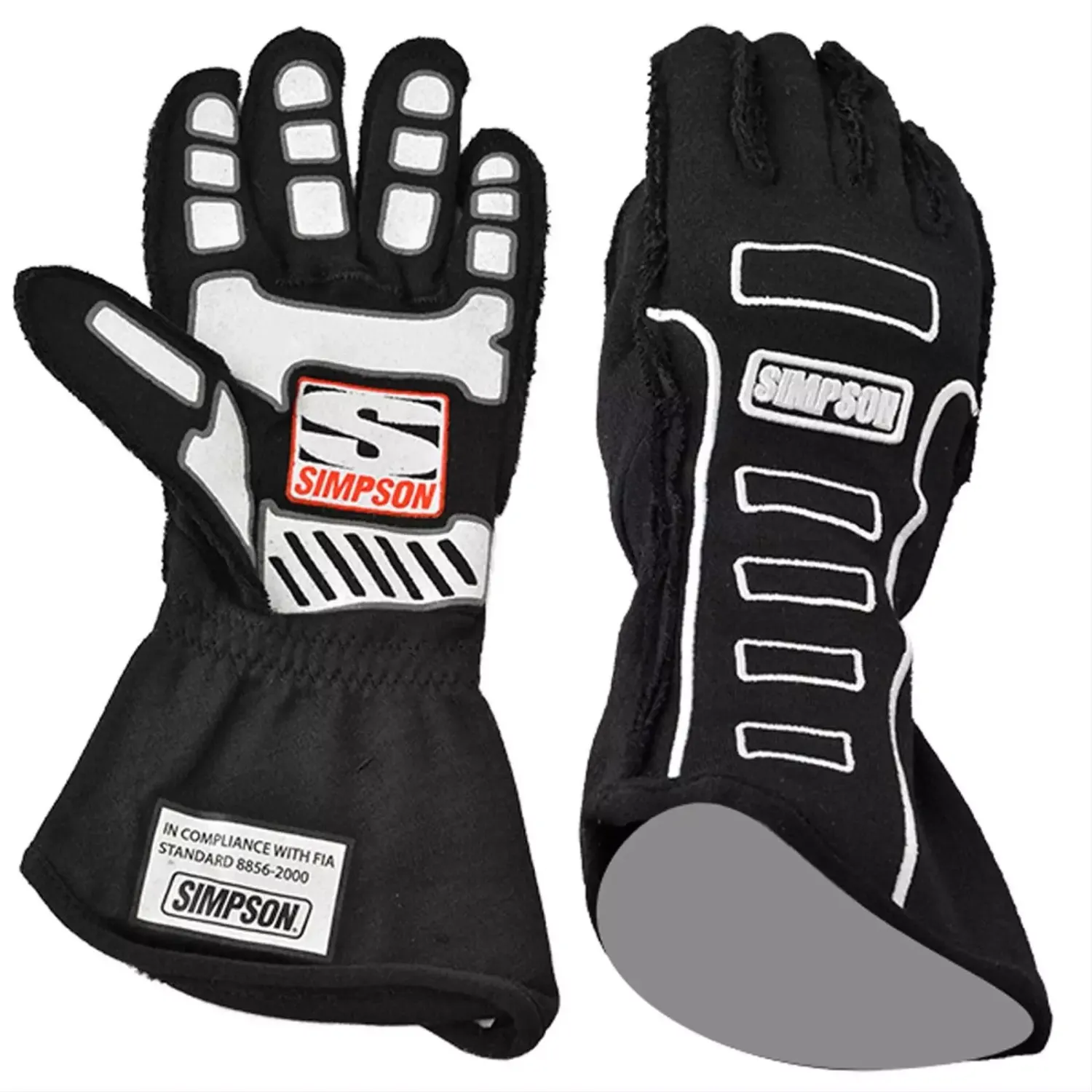 SIMPSON SAFETYCompetitor Glove X-Large Black Outer Seam