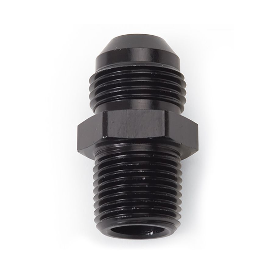 RUSSELLAdapter Ftg #6 to 1/2 NPT Str Black