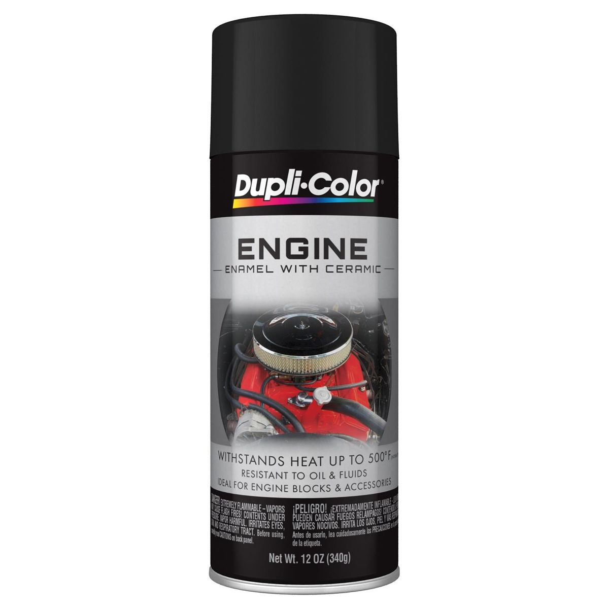 DUPLI-COLOR/KRYLONPaint Flat Black 11oz.